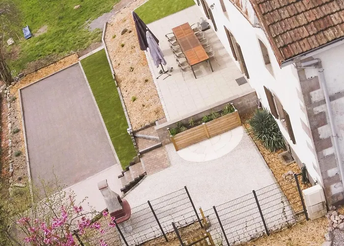 La Ferme 1807 Vosges, Jacuzzi, Sauna, Petanque Prázdninový dům Rupt-sur-Moselle